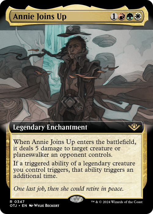 Annie Joins Up (OTJ-347) - rare: (Extended Art)