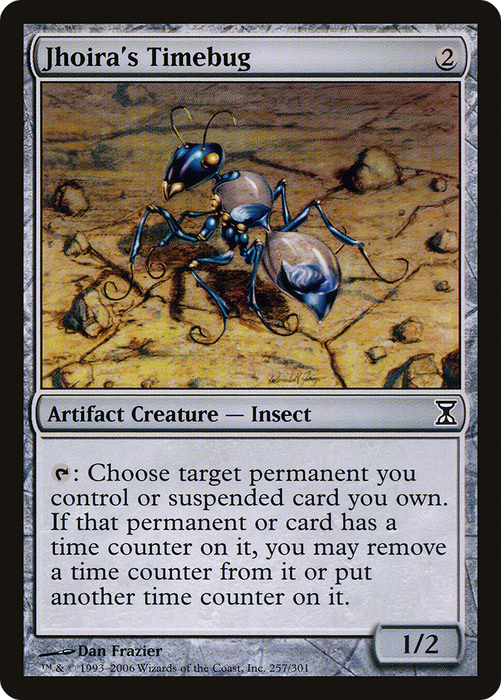 Jhoira's Timebug (TSP-257) - common - Foil