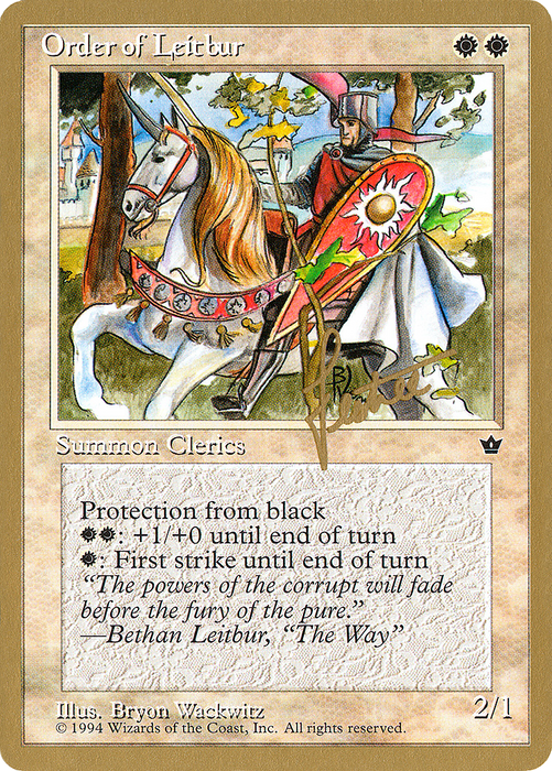 Order of Leitbur (WCD-BL16B) - common