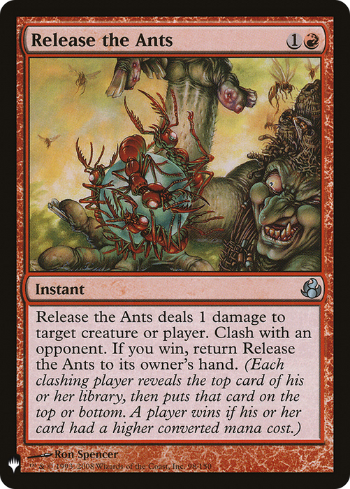 Release the Ants (LIST-MOR-98) - uncommon