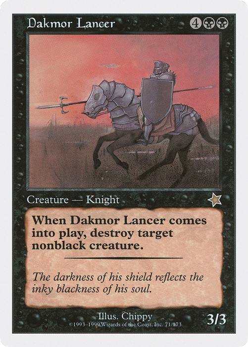 Dakmor Lancer (S99-071) - rare