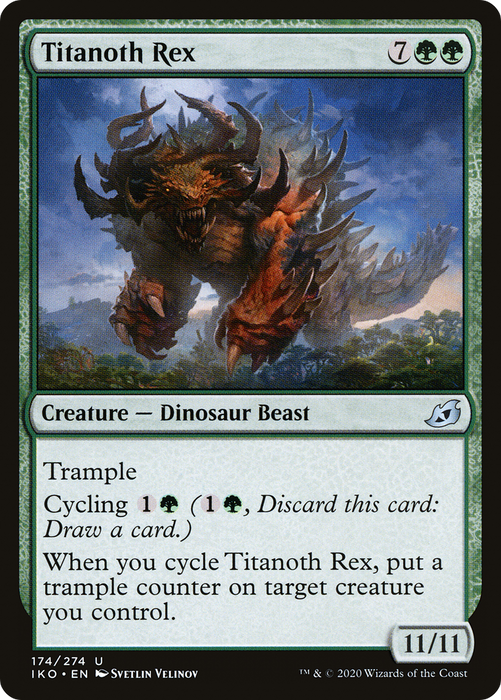 Titanoth Rex (IKO-174) - uncommon - Foil