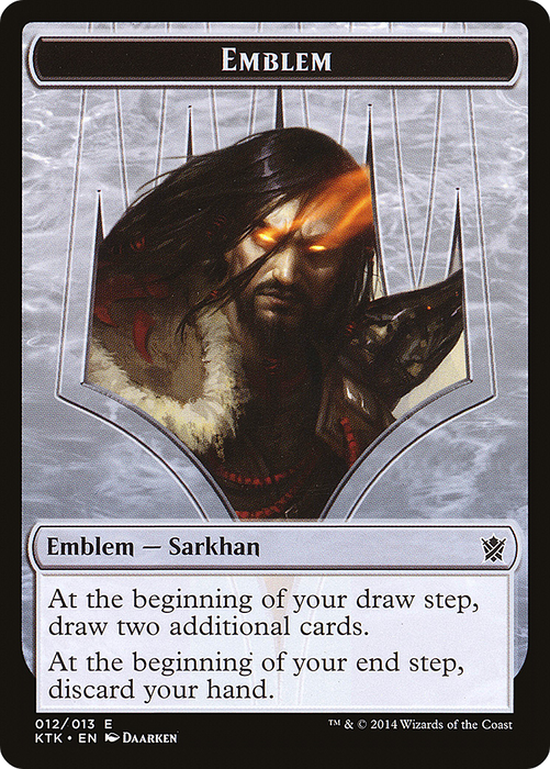 Sarkhan, the Dragonspeaker Emblem (KTK-012) - common