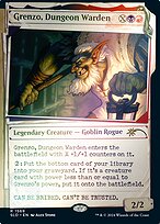Grenzo, Dungeon Warden (SLD-1569★) - rare: (Showcase) - Foil