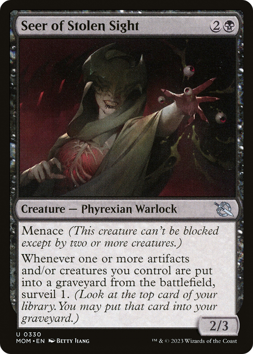 Seer of Stolen Sight (MOM-330) - uncommon