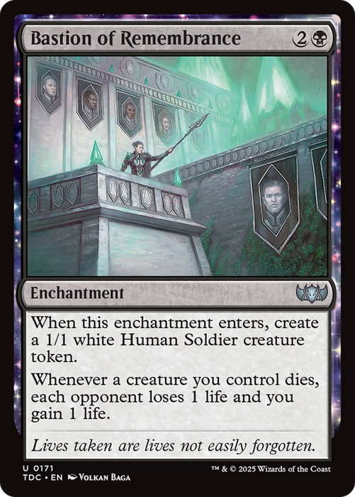Bastion of Remembrance (TDC-171) - uncommon: (enchantment)