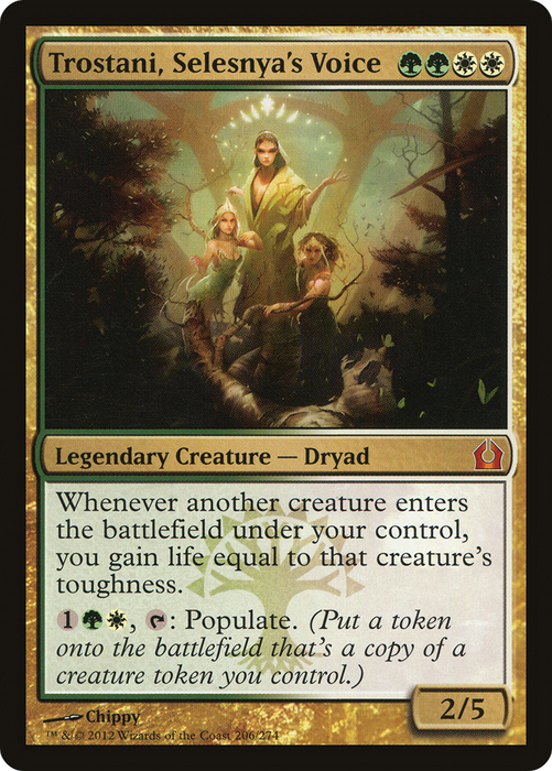 Trostani, Selesnya's Voice (RTR-206) - mythic - Foil