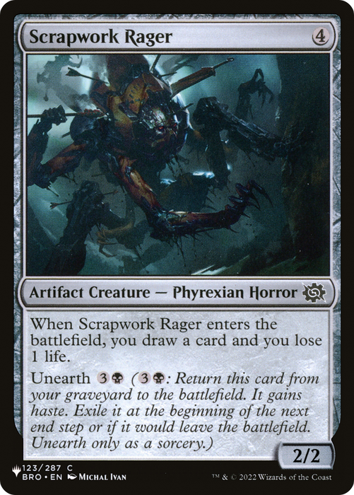 Scrapwork Rager (LIST-BRO-123) - common