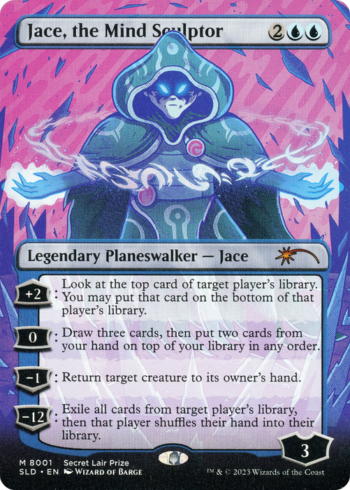 Jace, the Mind Sculptor (SLP-8001) - mythic (Borderless)