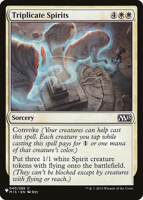 Triplicate Spirits (LIST-M15-40) - common