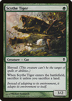 Scythe Tiger (ZEN-183) - common - Foil