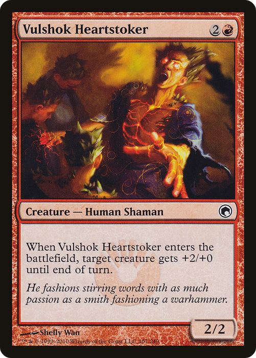 Vulshok Heartstoker (SOM-107) - common - Foil
