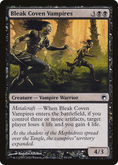 Bleak Coven Vampires (SOM-055) - common - Foil