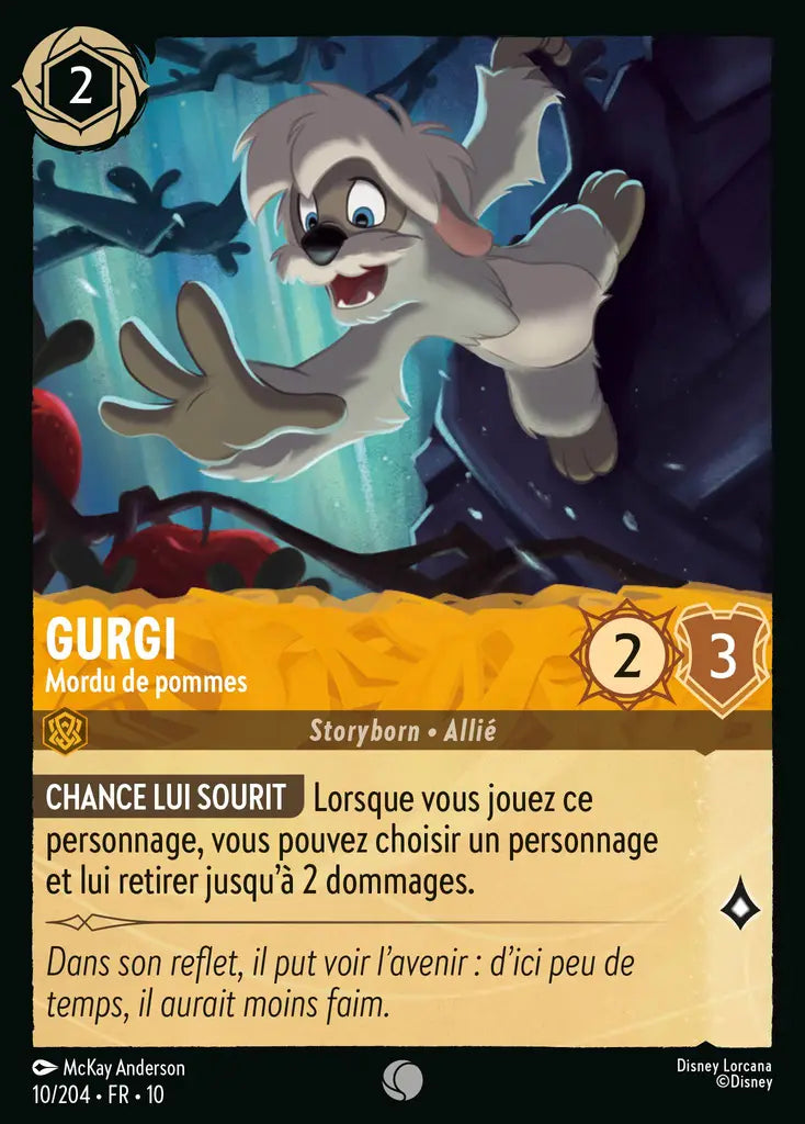 Gurgi - Mordu de pommes (10/204) - LDLP - Commune - Cold Foil