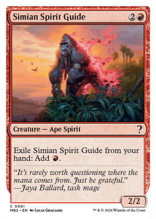 Simian Spirit Guide (MB2-061) - common