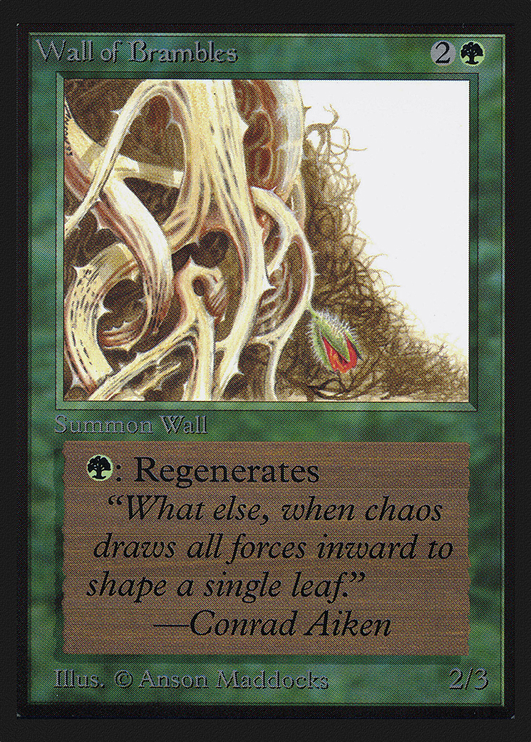 Wall of Brambles (CED-224) - uncommon