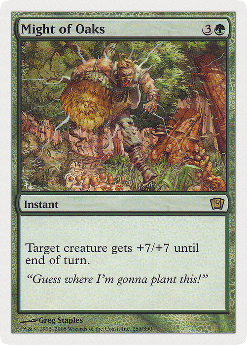 Might of Oaks (9ED-255) - rare