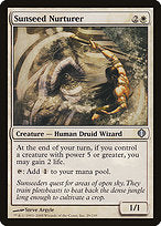 Sunseed Nurturer (ALA-029) - uncommon - Foil