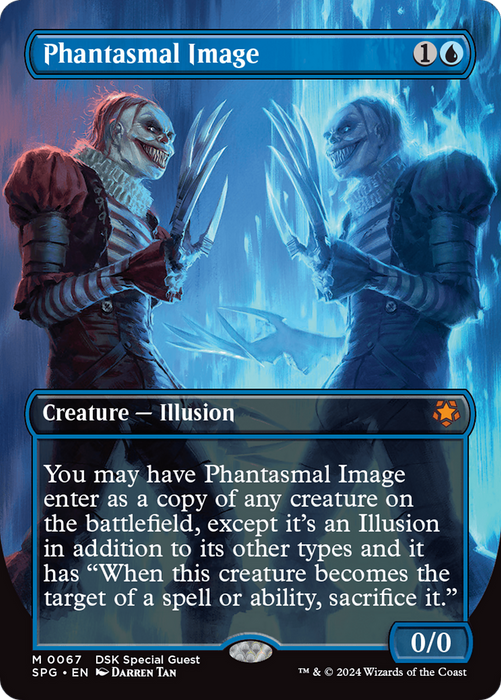 Phantasmal Image (SPG-067) - mythic (Borderless) - Foil