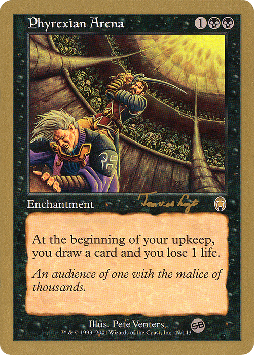 Phyrexian Arena (WCD-TVDL47SB) - rare