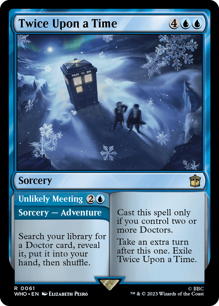 Twice Upon a Time // Unlikely Meeting (WHO-061) - rare - Foil