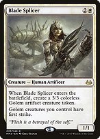 Blade Splicer (MM3-003) - rare - Foil