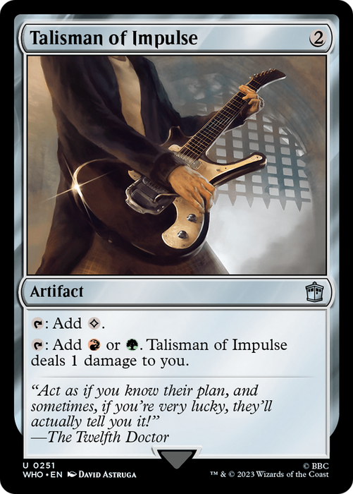 Talisman of Impulse (WHO-251) - uncommon - Foil