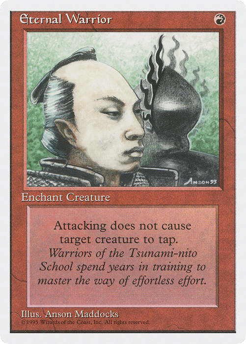 Eternal Warrior (4ED-190) - common