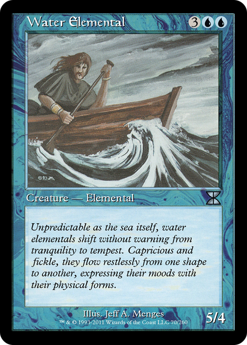 Water Elemental (ME4-070) - uncommon
