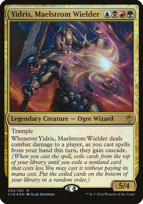 Yidris, Maelstrom Wielder (OVER-050) - mythic - Foil