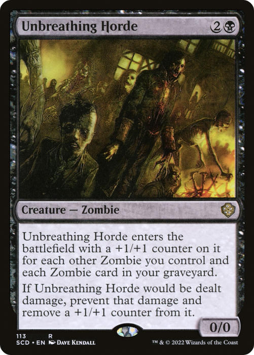 Unbreathing Horde (SCD-113) - rare