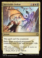 Inevitable Defeat (TDM-194) - rare - Foil