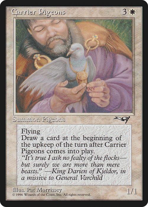 Carrier Pigeons (ALL-01B) - common