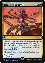 Tezzeret's Betrayal (AER-191) - rare