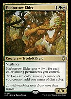Faeburrow Elder (BLC-252) - rare