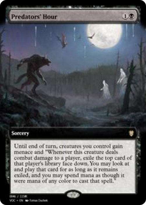 Predators' Hour (PRM-95331) - rare - Foil