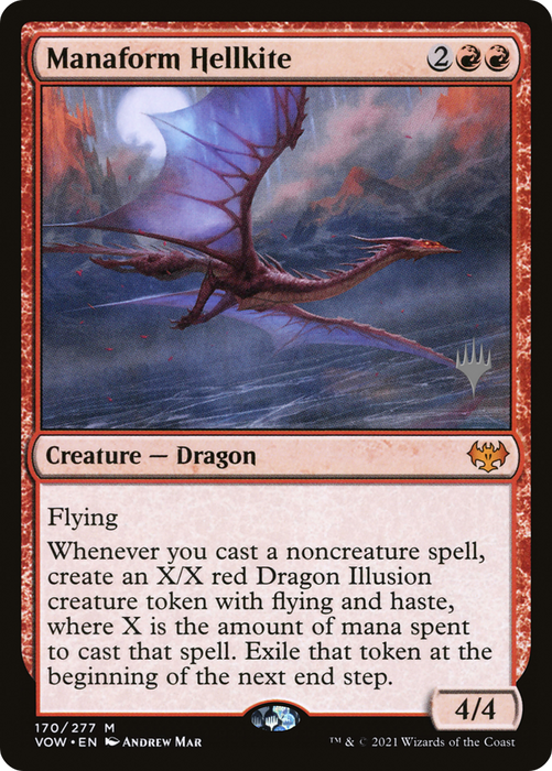 Manaform Hellkite (PPNEO-170P) - mythic - Foil