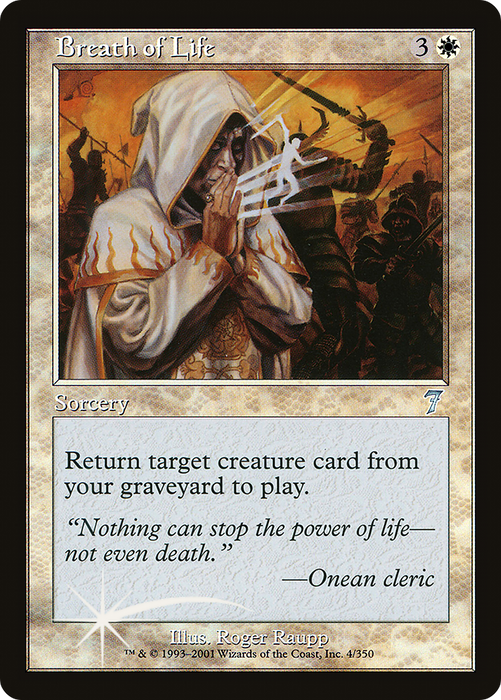 Breath of Life (7ED-04★) - uncommon - Foil