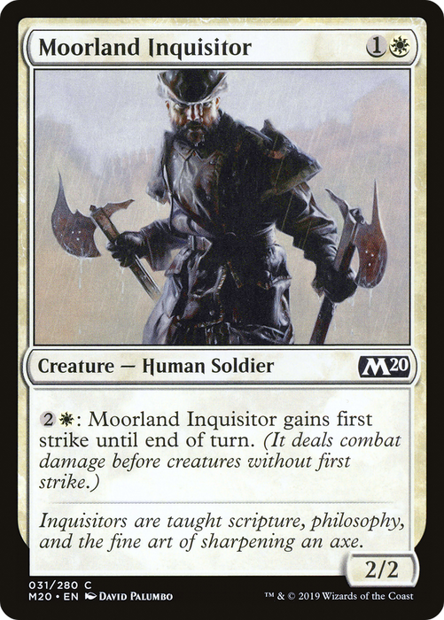 Moorland Inquisitor (M20-031) - common