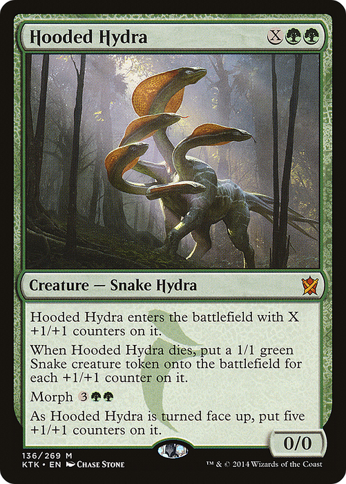 Hooded Hydra (KTK-136) - mythic - Foil