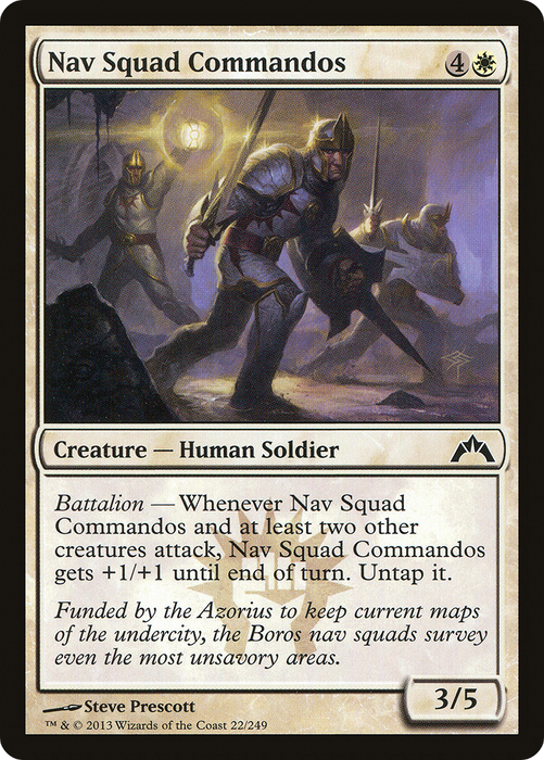 Nav Squad Commandos (GTC-022) - common - Foil