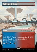 Spirebluff Canal (OTJ-304) - rare (Borderless) - Foil
