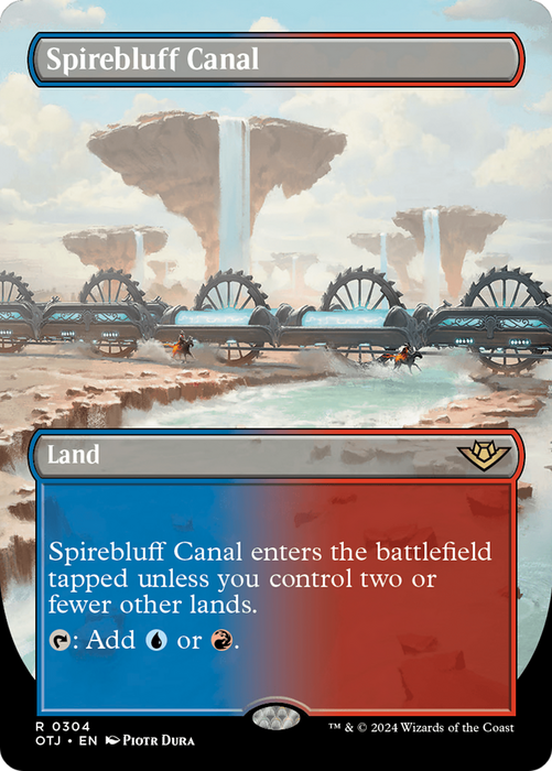 Spirebluff Canal (OTJ-304) - rare (Borderless)