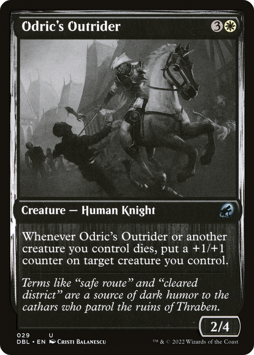 Odric's Outrider (DBL-029) - uncommon