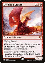 Goldspan Dragon (KHM-139) - mythic