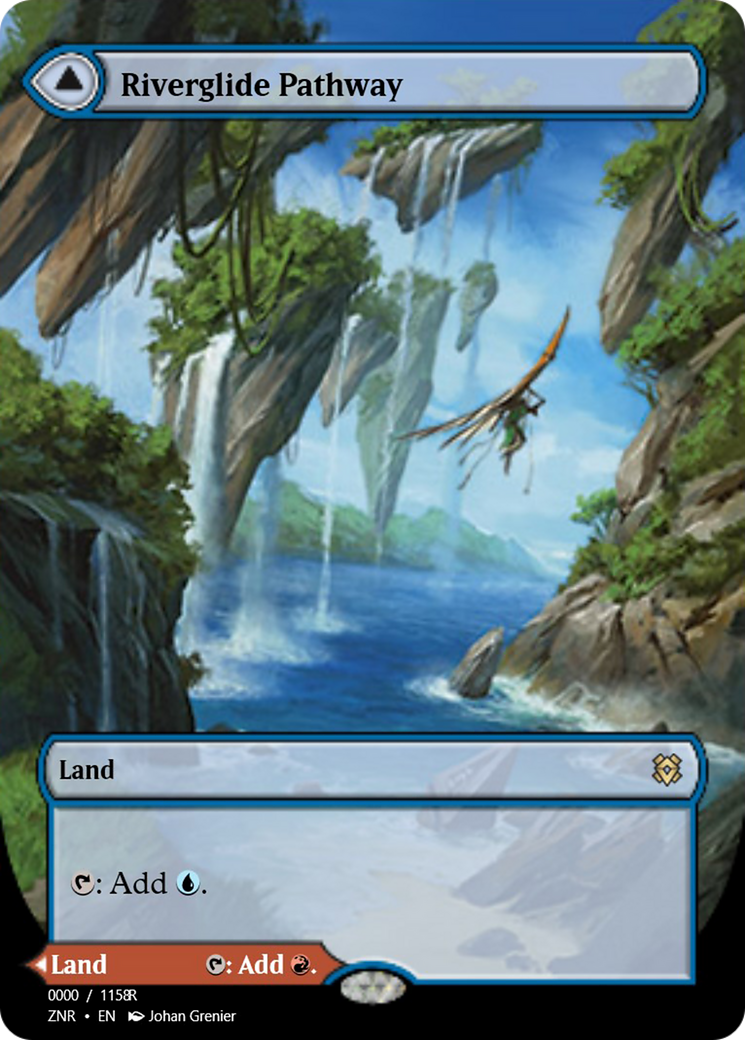 Riverglide Pathway // Lavaglide Pathway (PRM-83850) - rare - Foil