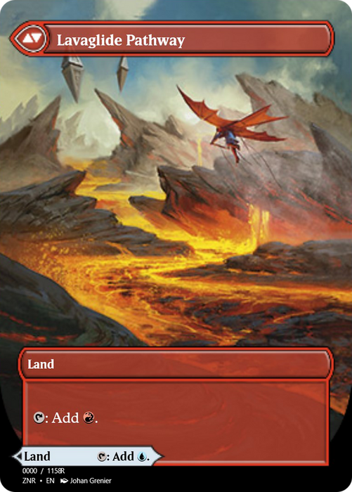 Riverglide Pathway // Lavaglide Pathway (PRM-83850) - rare
