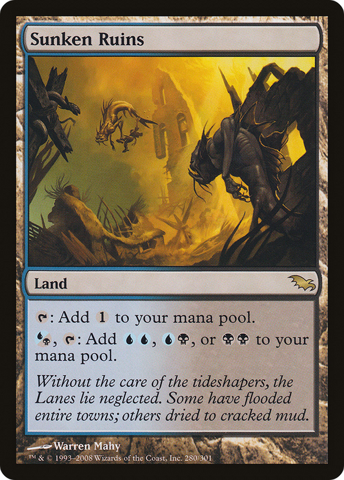 Sunken Ruins (SHM-280) - rare - Foil