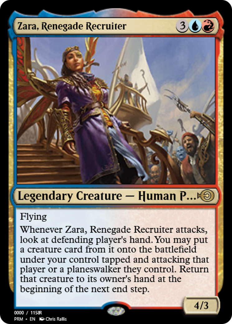 Zara, Renegade Recruiter (PRM-86264) - rare