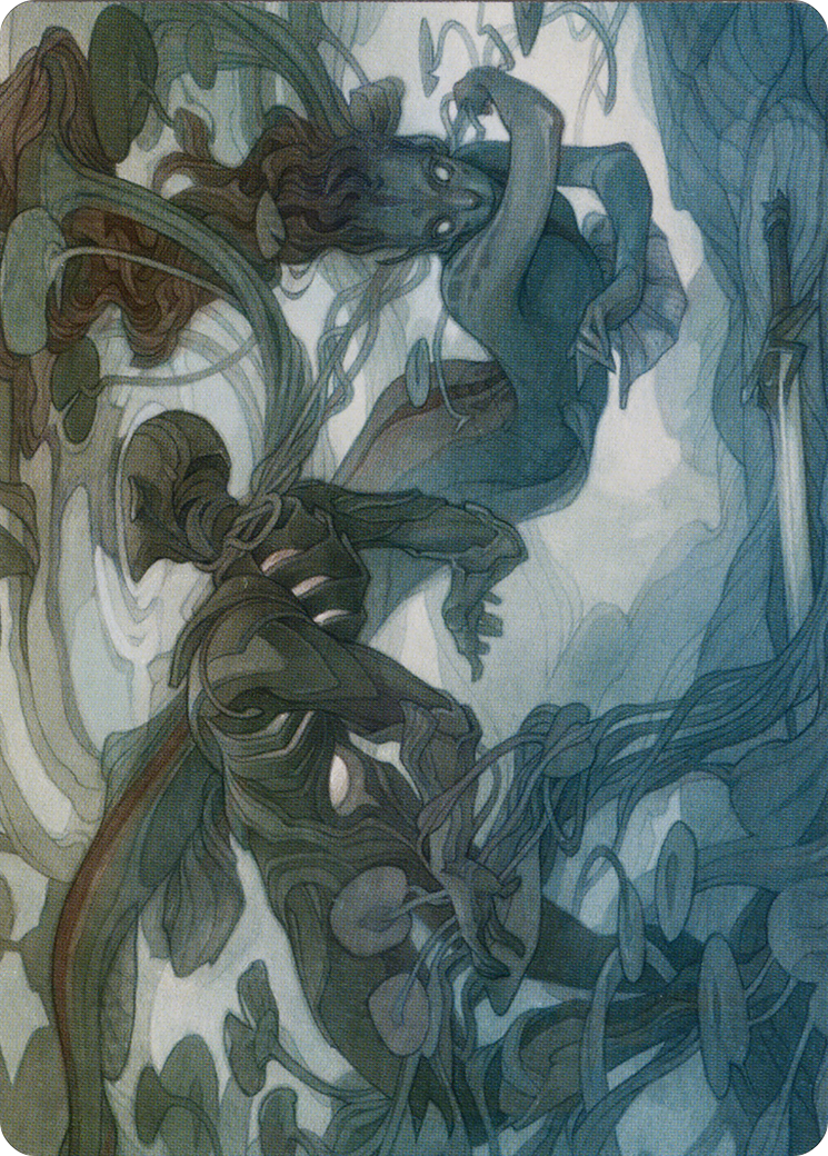 Emry, Lurker of the Loch // Emry, Lurker of the Loch (AMOM-069) - common (Borderless) - Foil